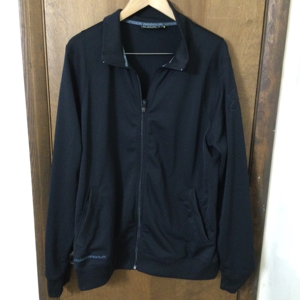 Under Armour Men’s 2X Black Zip-Up Jacket